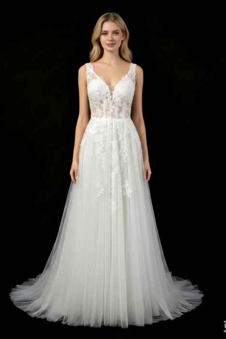 Tulle A-Line Wedding Dress: The Complete Guide to Fabric, Layers & Fit